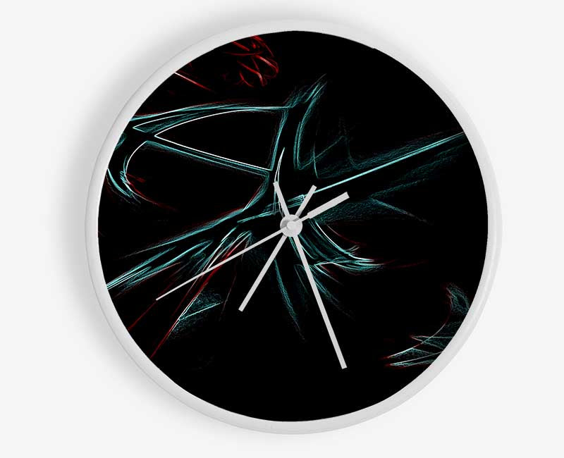 Spike Attack Clock - Wallart-Direct UK