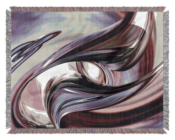 Steel Wave Flip Woven Blanket