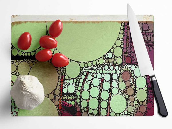 Teacup Glass Chopping Board