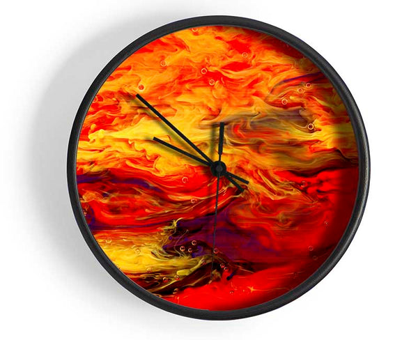 The Dragon Of The Sky Clock - Wallart-Direct UK