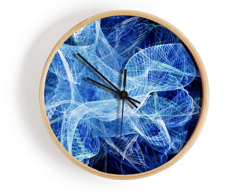 The Flow Of Energy Clock - Wallart-Direct UK