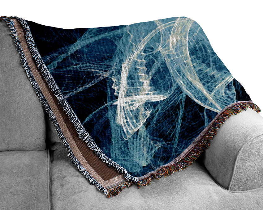 The Flow Of Energy Woven Blanket