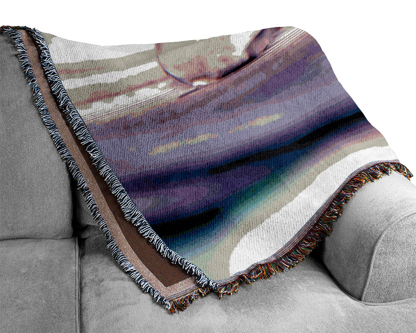 Three Water Drops Woven Blanket