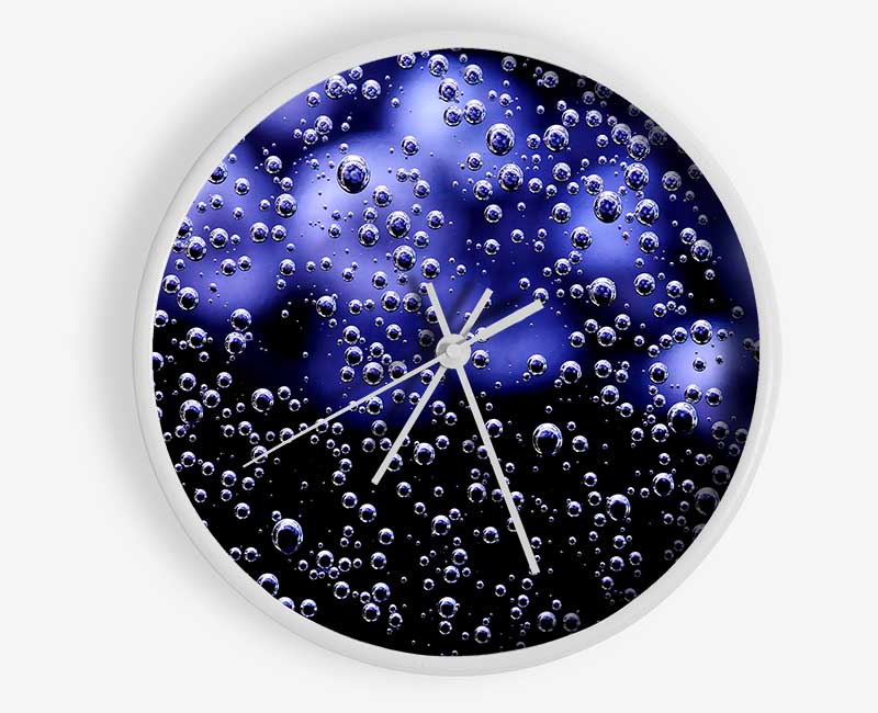 Tiny Air Bubbles Clock - Wallart-Direct UK