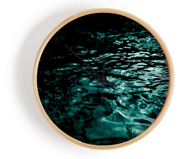 Turbulent Waters Clock - Wallart-Direct UK