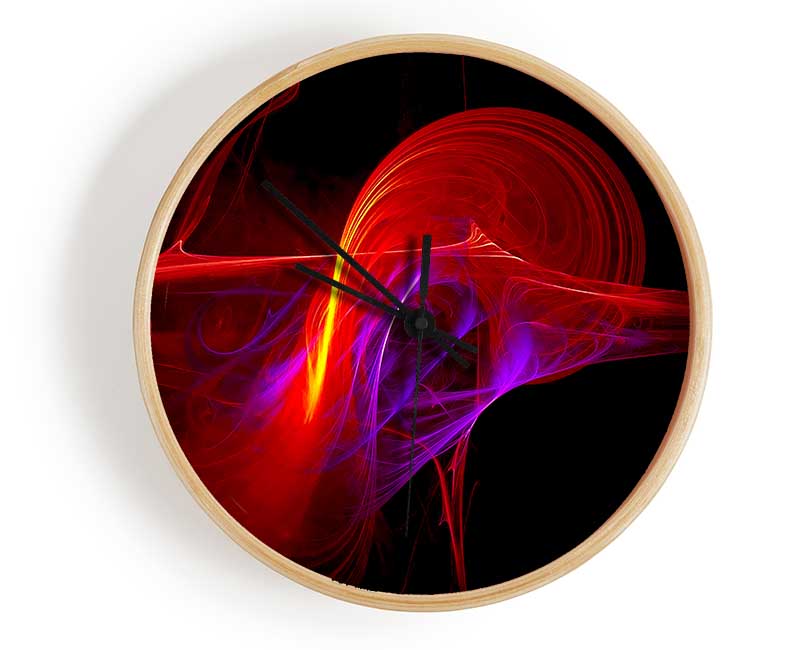 Twist Of Heat Clock - Wallart-Direct UK