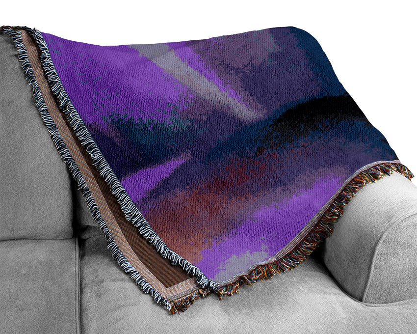 Violet Dream Woven Blanket