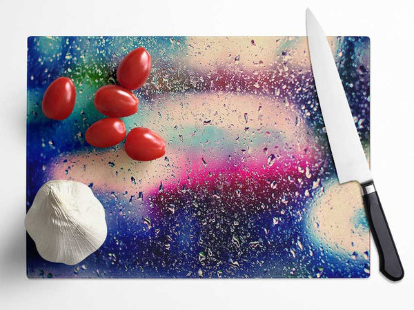 Wet Windshield Glass Chopping Board