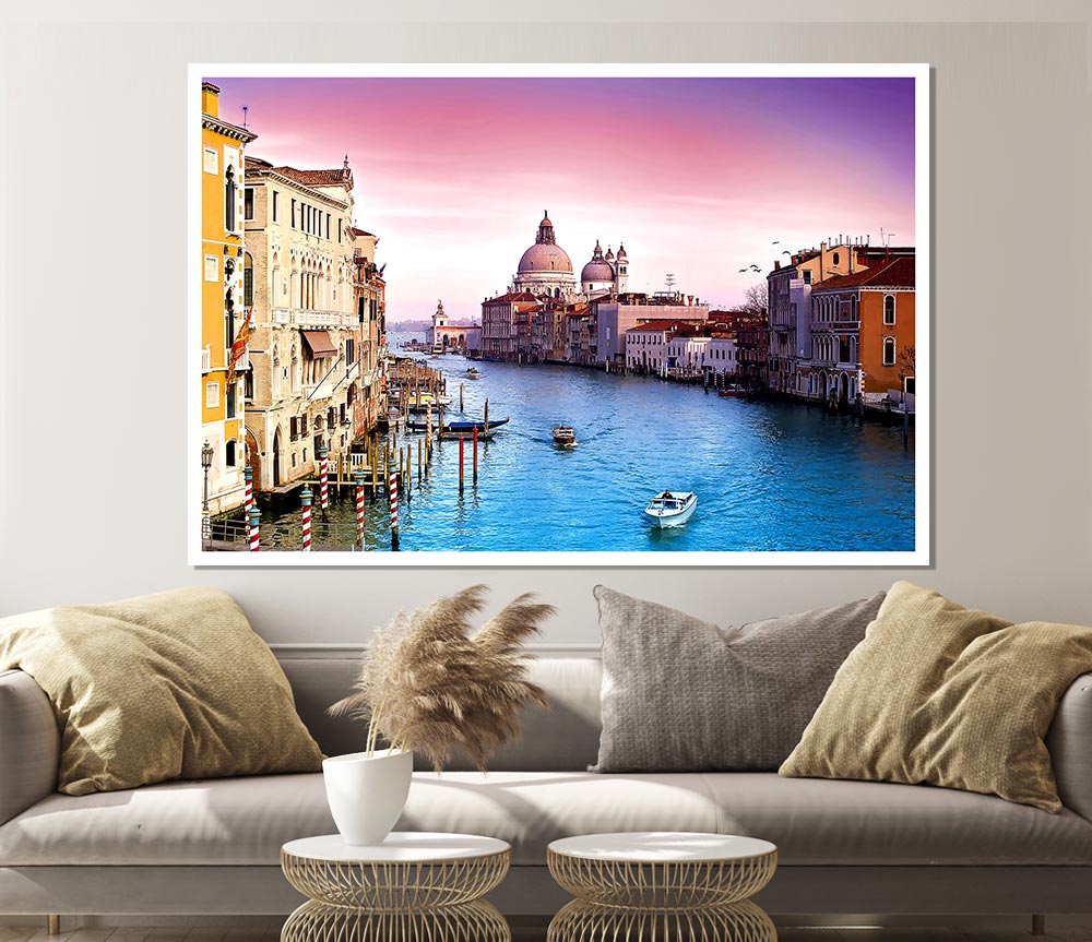 Beauty Of Venice Print Poster Wall Art