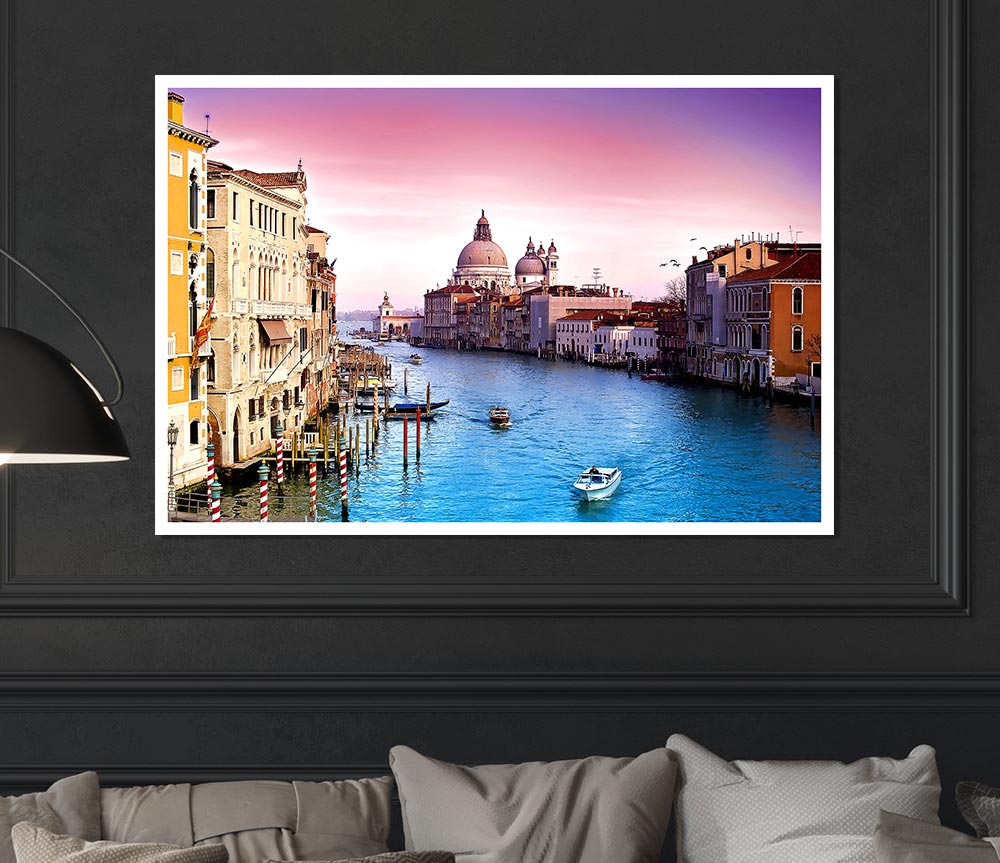 Beauty Of Venice Print Poster Wall Art