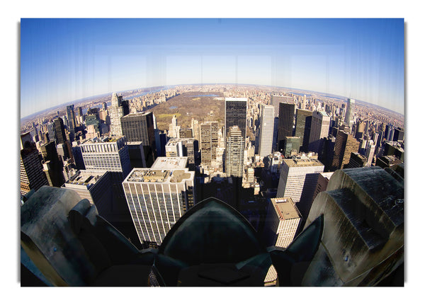 Birds Eye View Of New York City