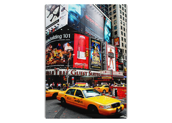 Broadway-Taxis in New York