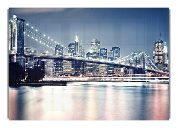 Brooklyn Bridge bei Nacht 3