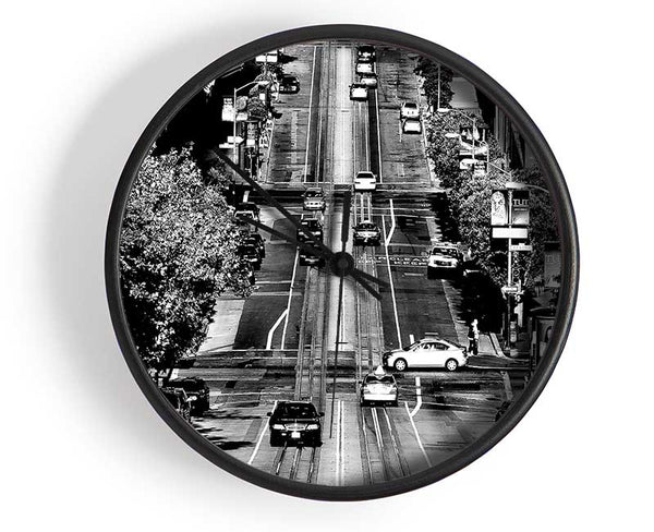 California Streets Clock - Wallart-Direct UK