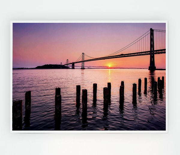 Calm Morning Print Poster Wall Art