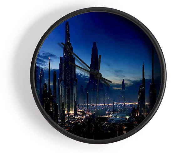 City Of The Future Clock - Wallart-Direct UK