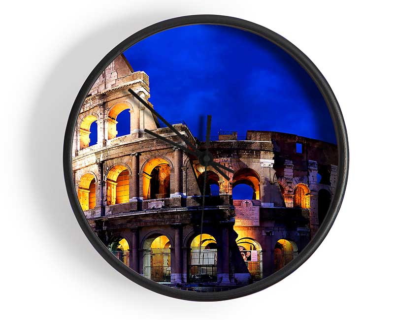 Colosseum In Rome Clock - Wallart-Direct UK