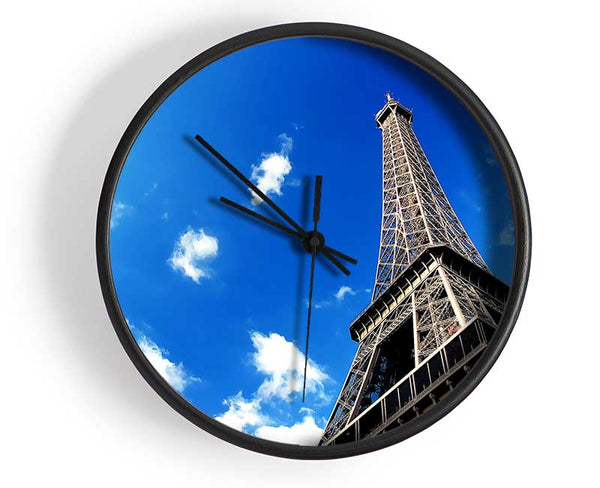 Eiffel Tower Paris Clock - Wallart-Direct UK