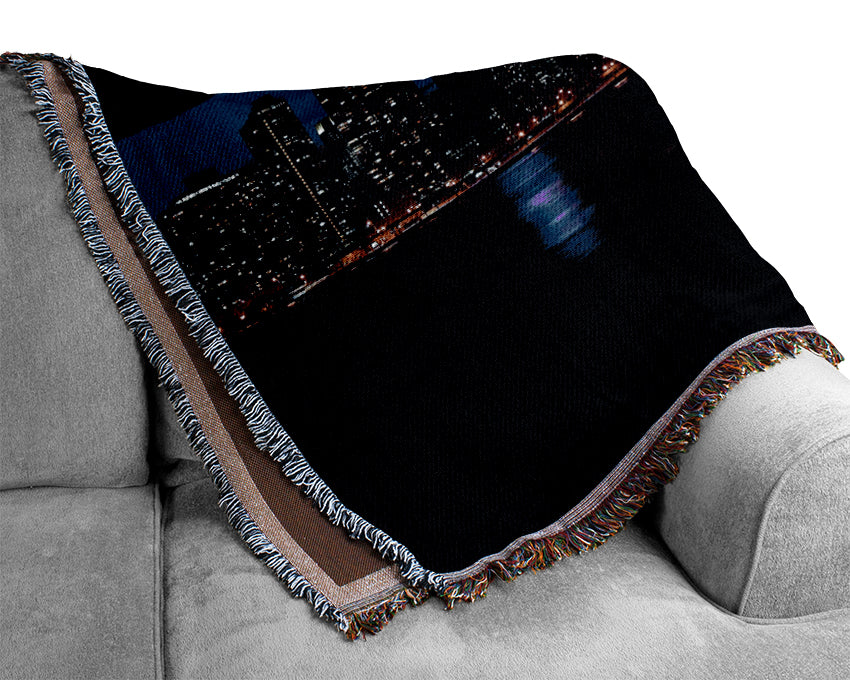 Empire State Waters Woven Blanket