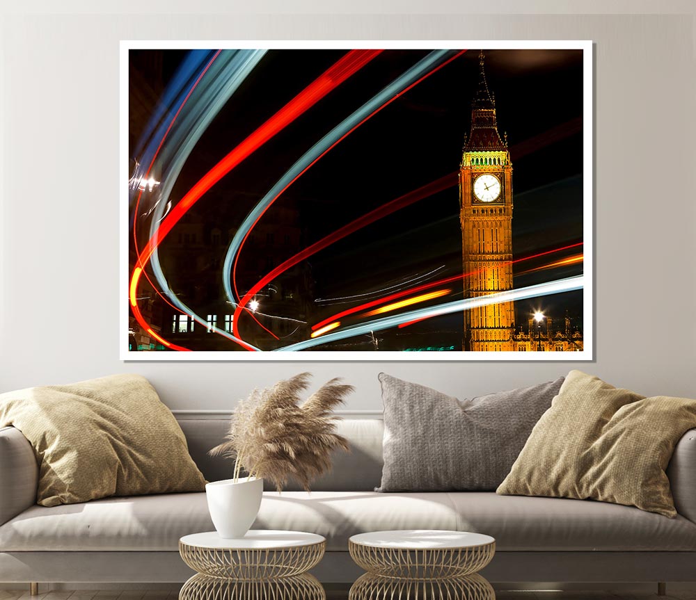 England London Big Ben Print Poster Wall Art