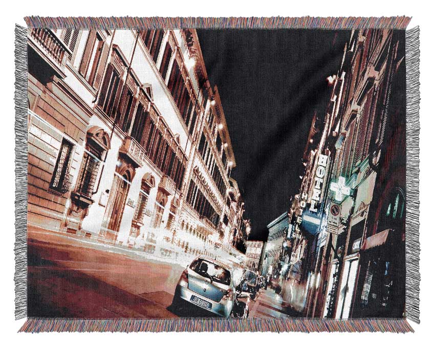 Florence Italy Woven Blanket