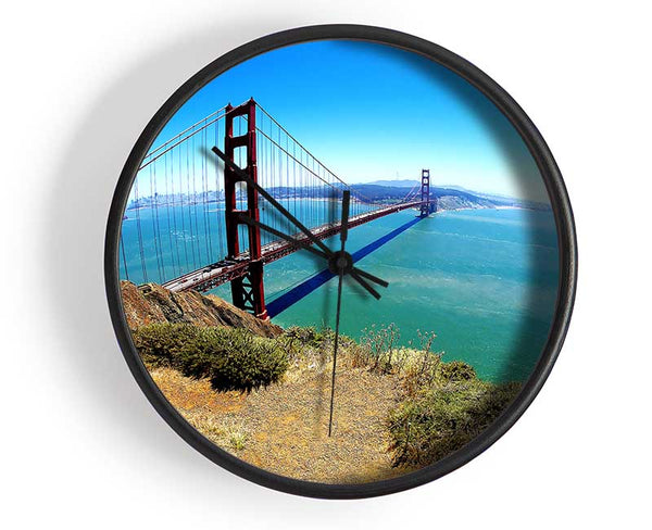 Golden Gate Bridge Days Clock - Wallart-Direct UK