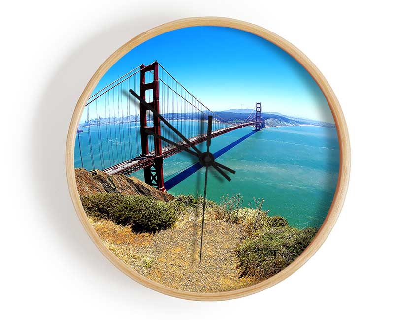 Golden Gate Bridge Days Clock - Wallart-Direct UK