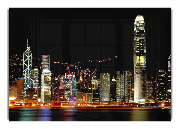 Hongkong bei Nacht