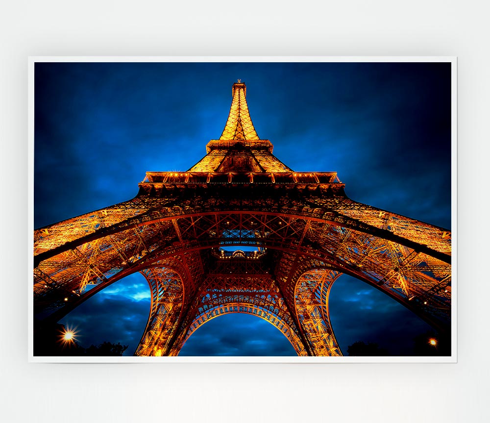 La Tour Eiffel Tower Print Poster Wall Art