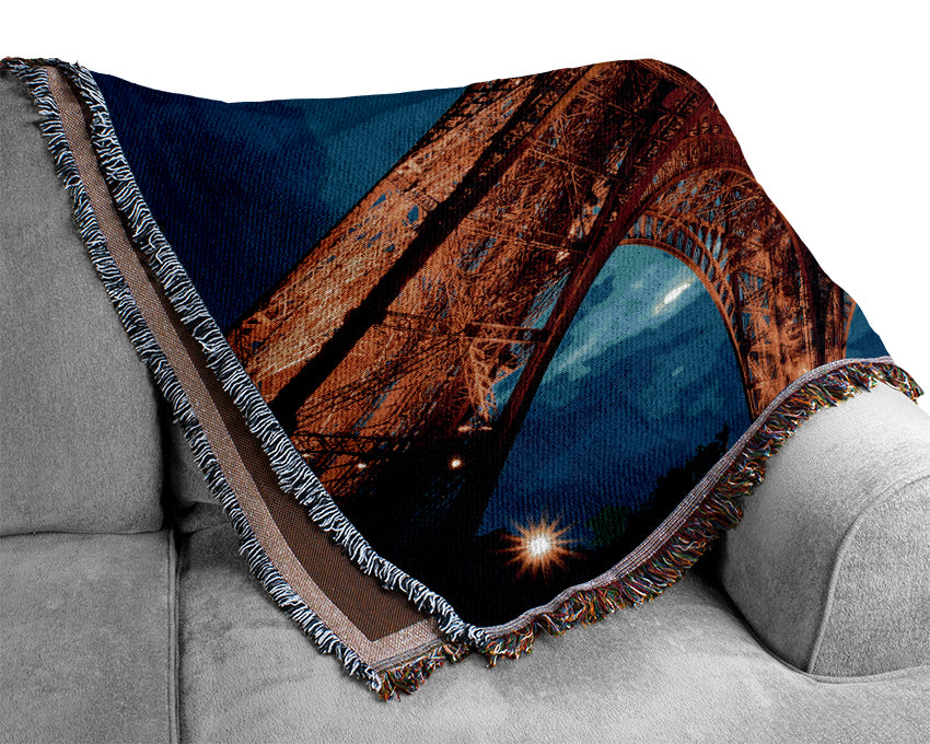 La Tour Eiffel Tower Woven Blanket