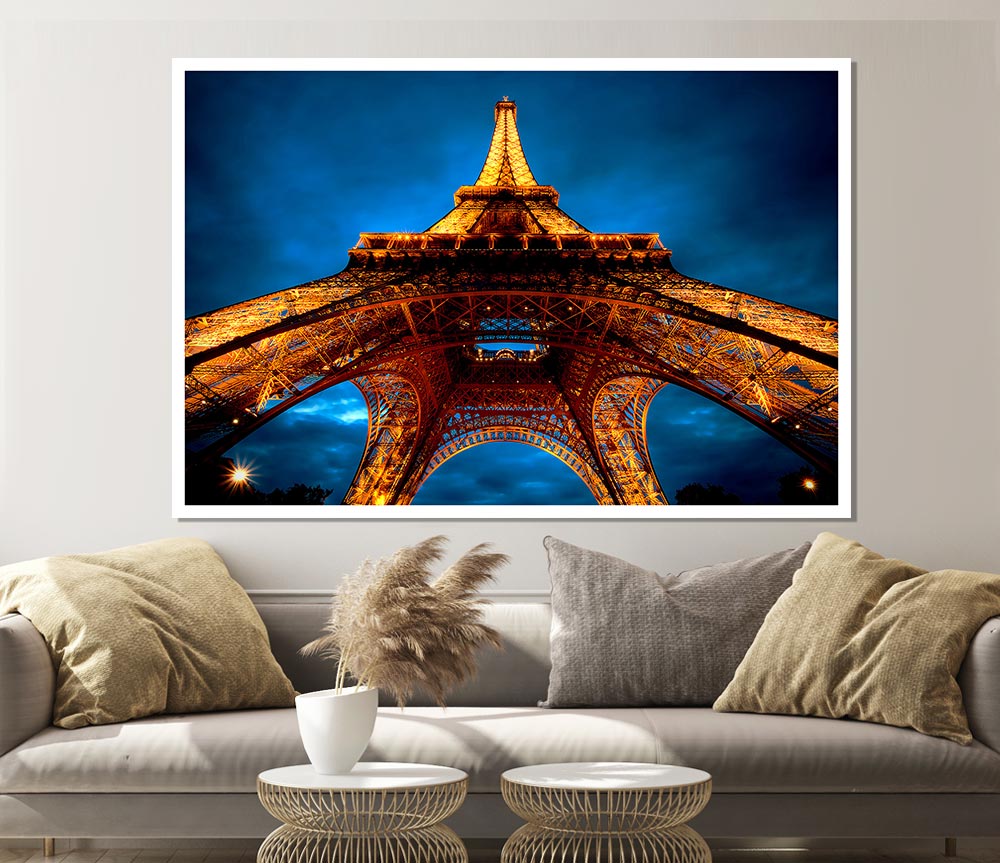 La Tour Eiffel Tower Print Poster Wall Art