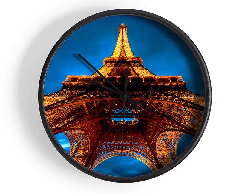 La Tour Eiffel Tower Clock - Wallart-Direct UK