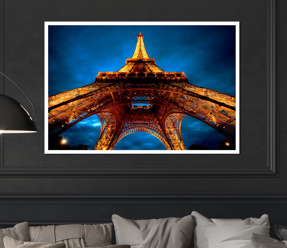 La Tour Eiffel Tower Print Poster Wall Art