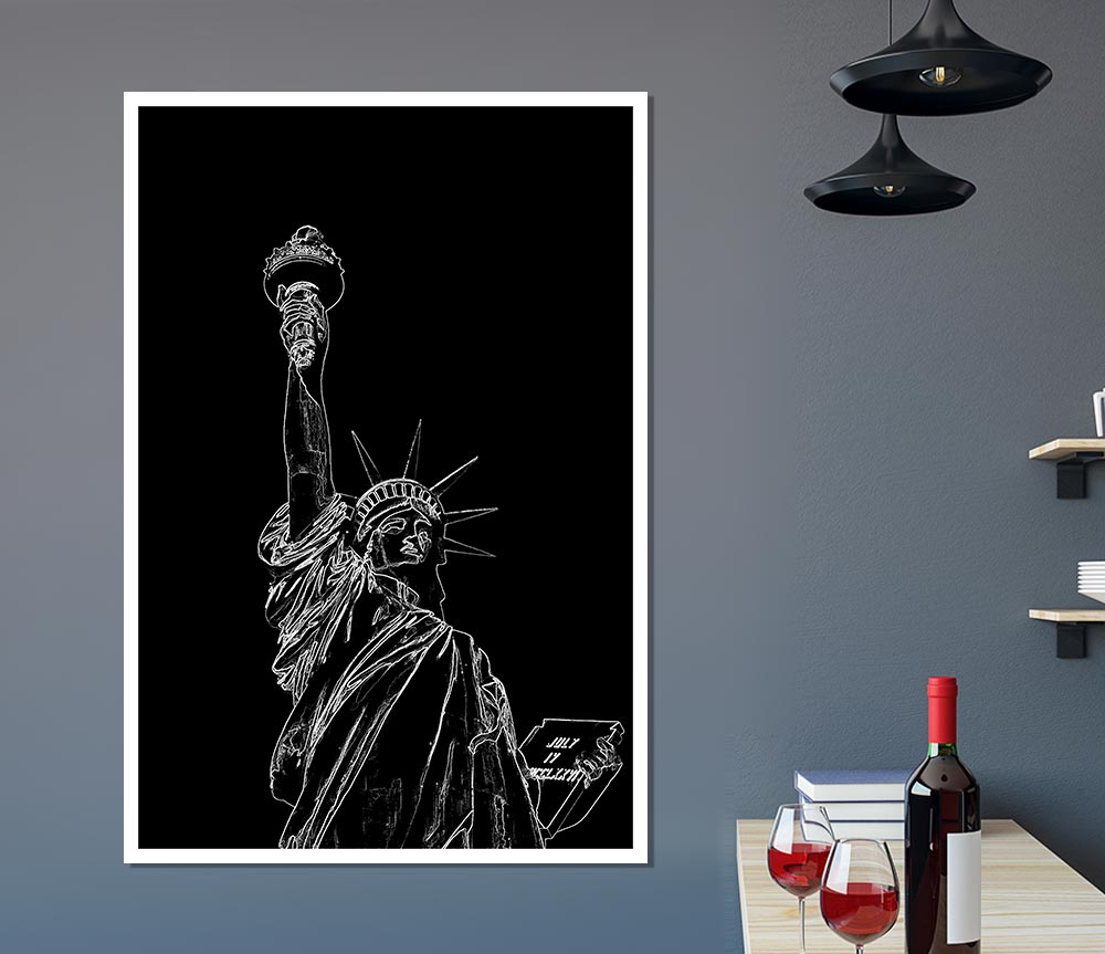 Liberty Print Poster Wall Art