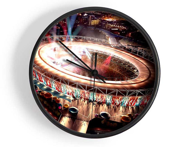 London 2012 Olympic Stadium Clock - Wallart-Direct UK