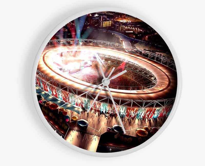 London 2012 Olympic Stadium Clock - Wallart-Direct UK