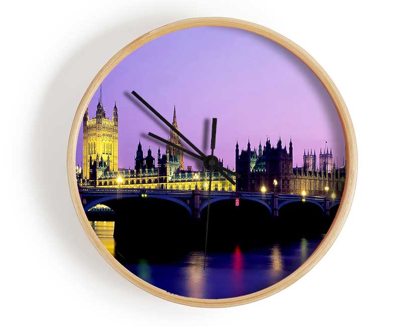 London Bridge City Lights Clock - Wallart-Direct UK