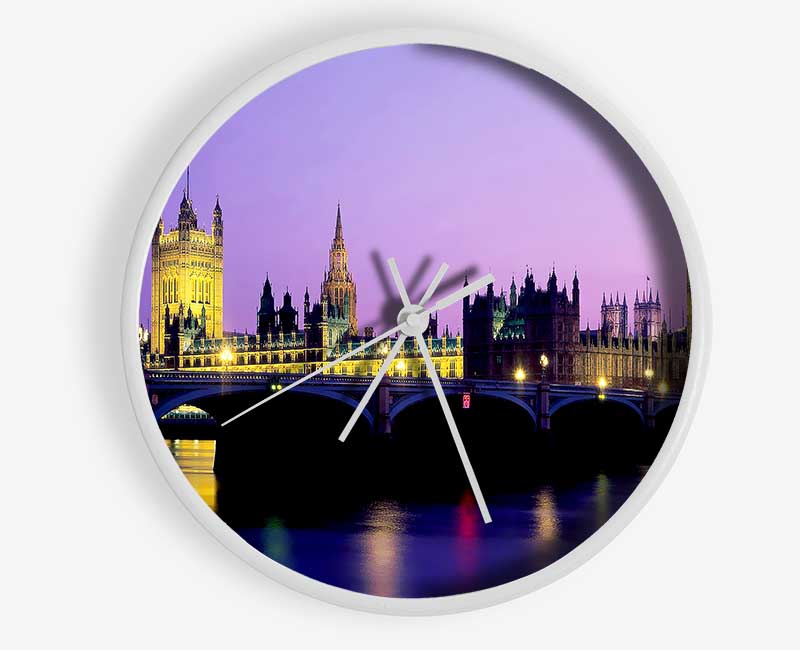 London Bridge City Lights Clock - Wallart-Direct UK