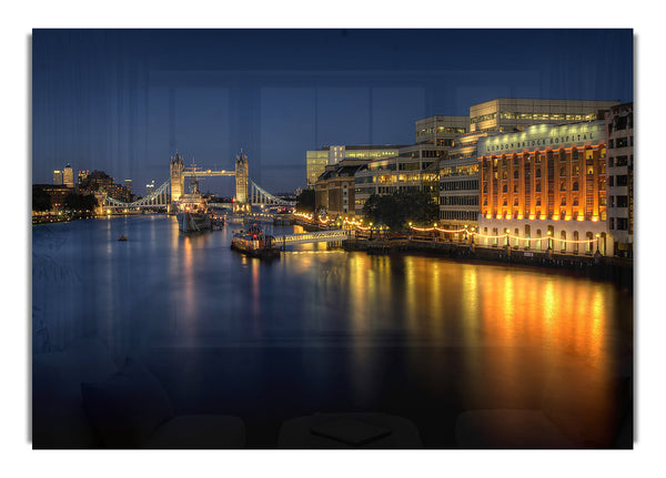 London Bridge Krankenhaus bei Nacht