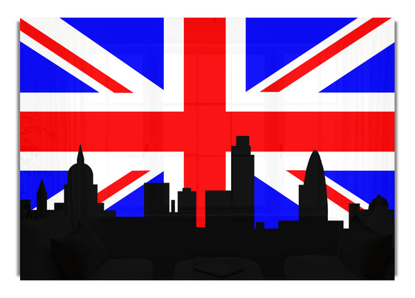 London City Große britische Flagge