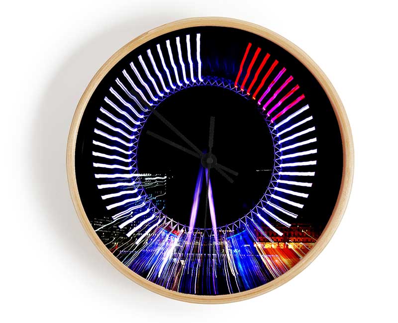 London Eye Lights Clock - Wallart-Direct UK