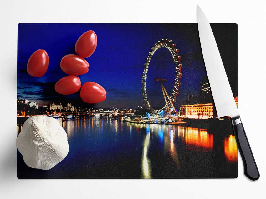 London Eye Glass Chopping Board