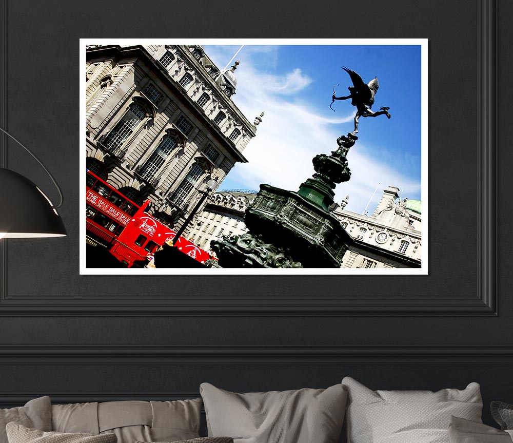 London Piccadilly Circus Uk Print Poster Wall Art