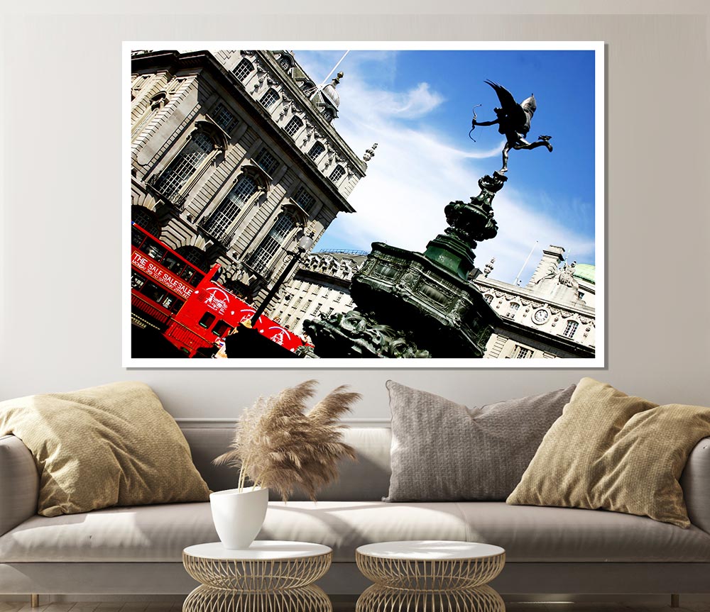 London Piccadilly Circus Uk Print Poster Wall Art