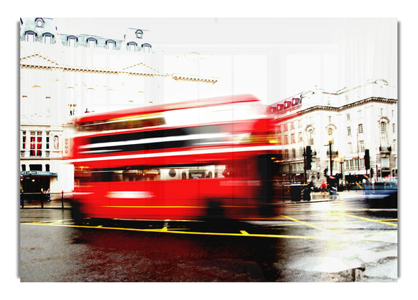 London Retro Red Bus