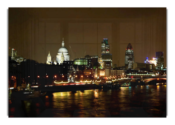 London St Pauls At Night