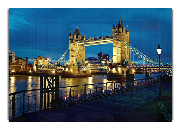 London Tower Bridge Nachtlicht