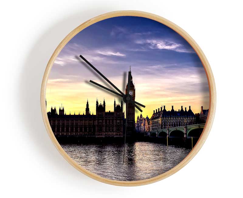 London Uk Clock - Wallart-Direct UK