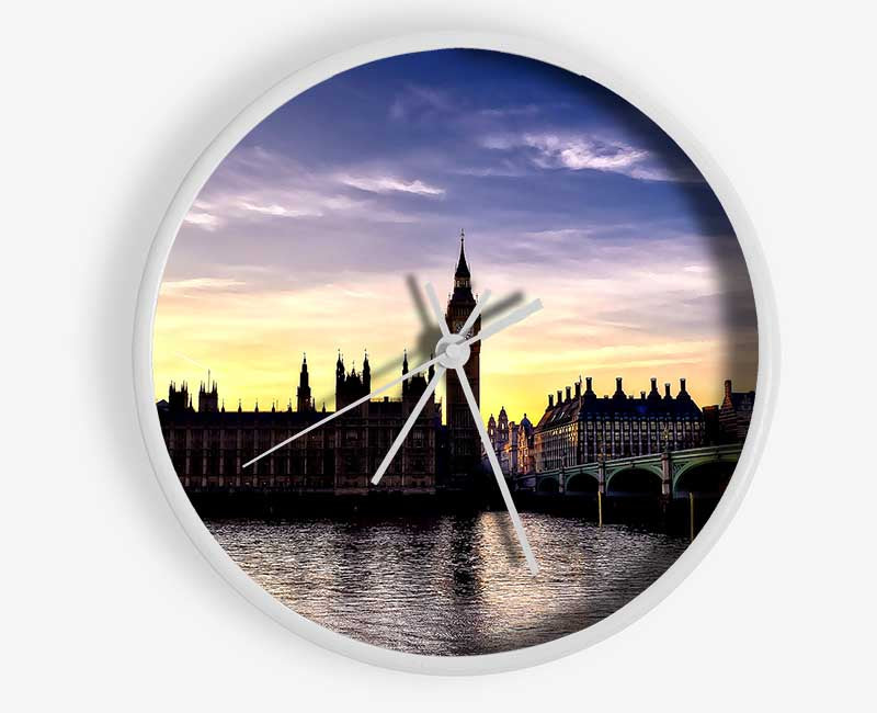 London Uk Clock - Wallart-Direct UK