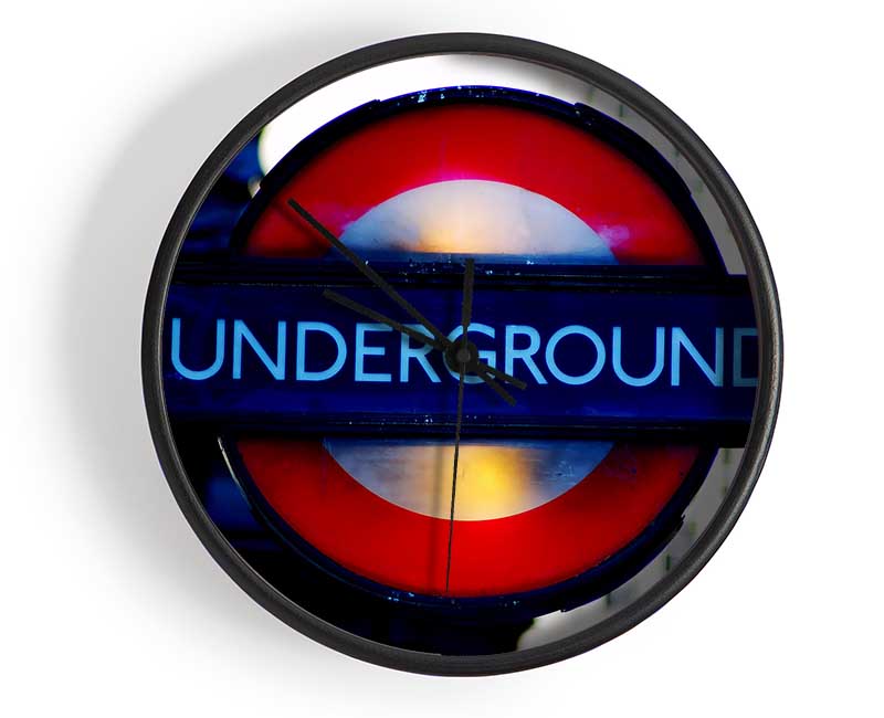 London Underground Sign Clock - Wallart-Direct UK